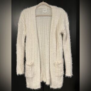 Hippie Rose Open-Front Sweater